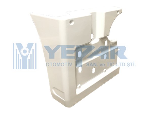ÖN TEKER ARKA ÇAMURLUK AXOR 1840 SOL BEYAZ (FİBER)  - YPR-100.471