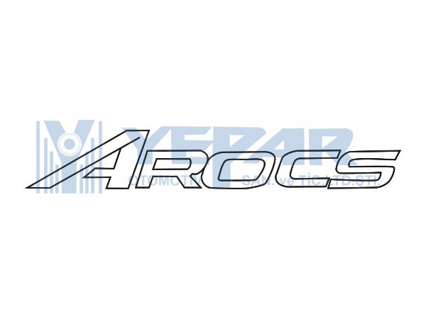 PANJUR YAZISI AROCS EURO 6  - YPR-300.578