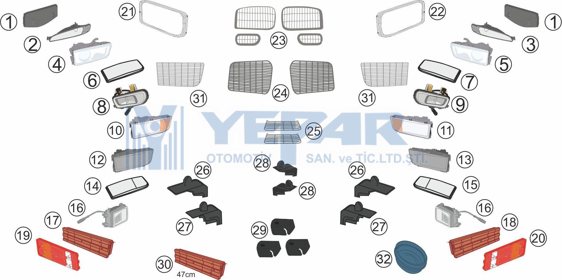 FAR VE SİNYAL AXOR  - YPR-K015