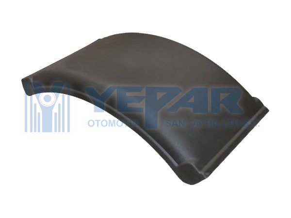 TRAILER MUDGUARD SINGLE WHEEL HALF  - YPR-200.053