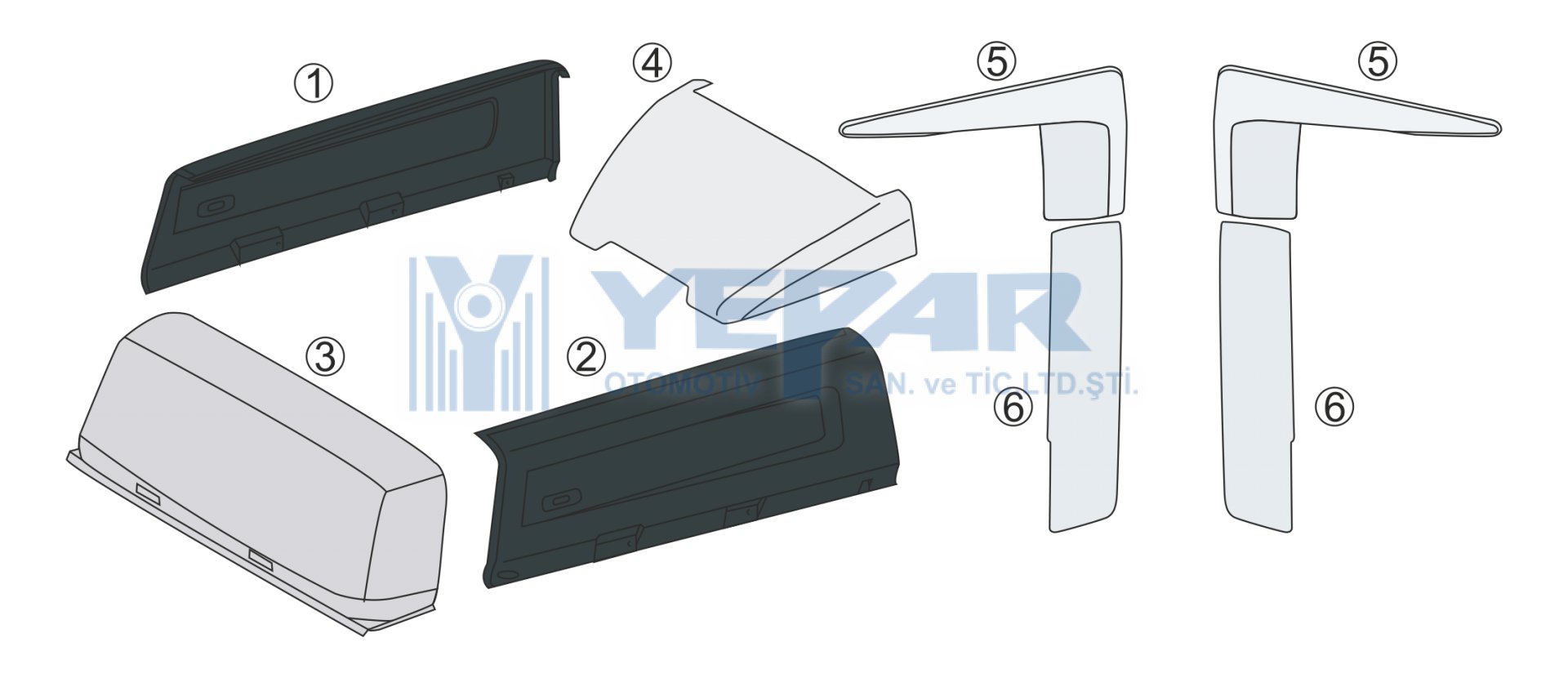 CEILING AXOR  - YPR-K035