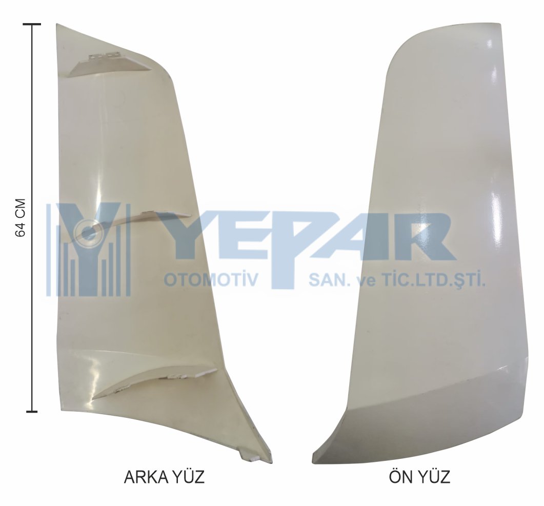 YAN RÜZGARLIK ACTROS MP4 SOL DIŞ MEGA (1845/1848/1851)  - YPR-300.654