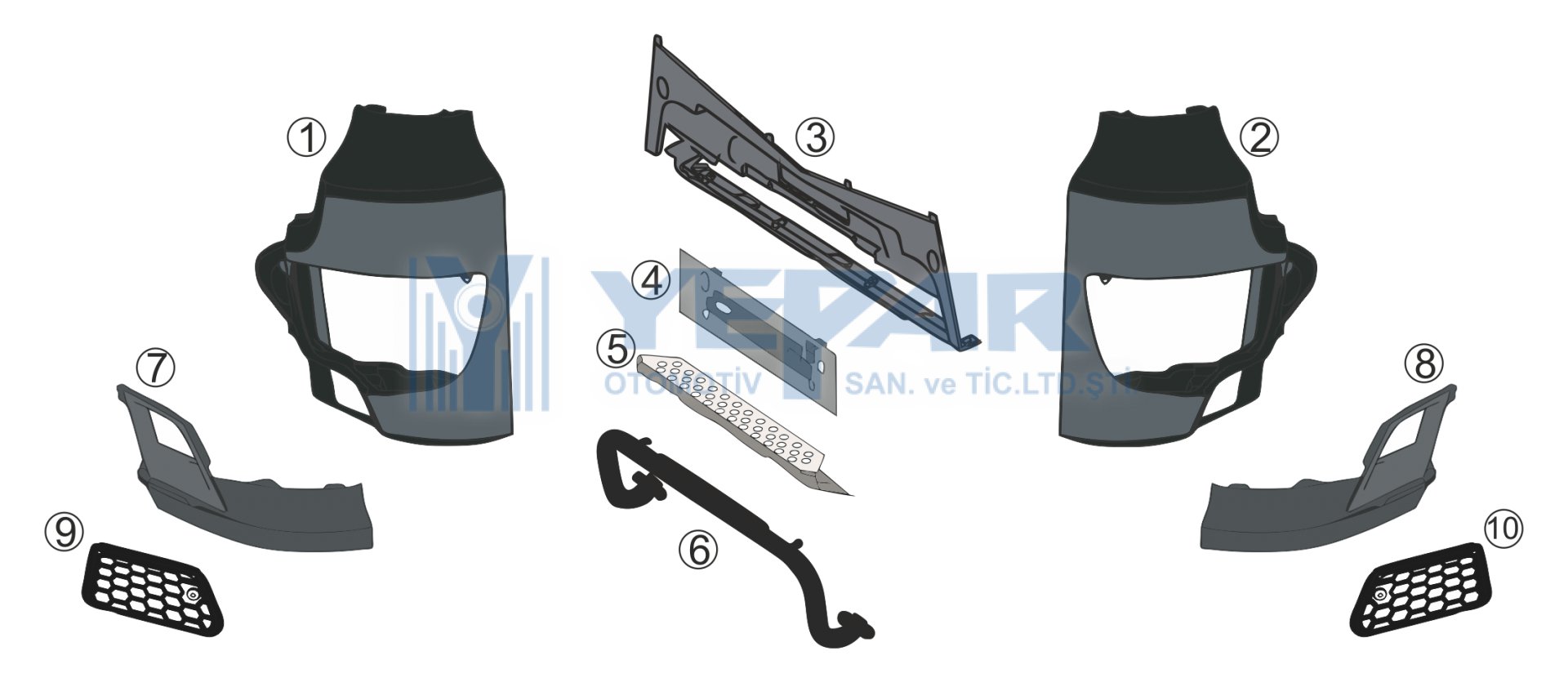 TAMPON AROCS  - YPR-K210