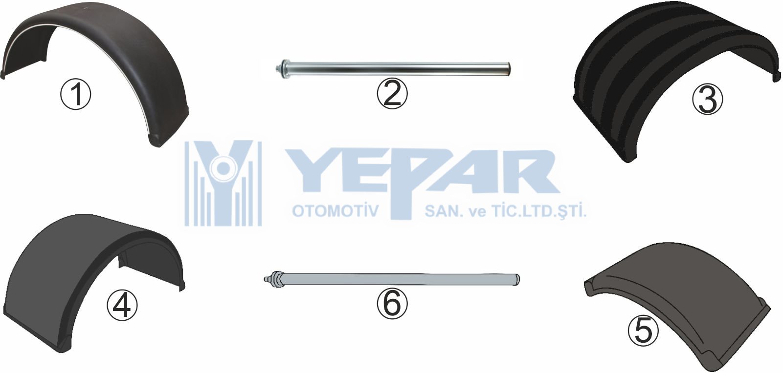 TRAİLER MUDGUARDS   - YPR-K270