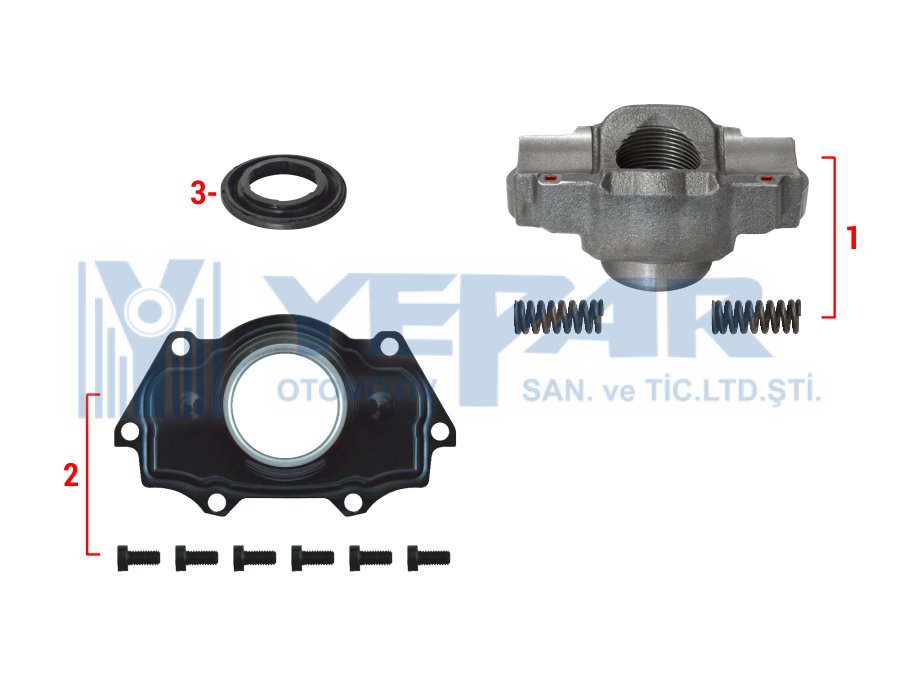 CALIPER BRIDGE ASSEMBLY REPAIR KIT  - YPR-11049