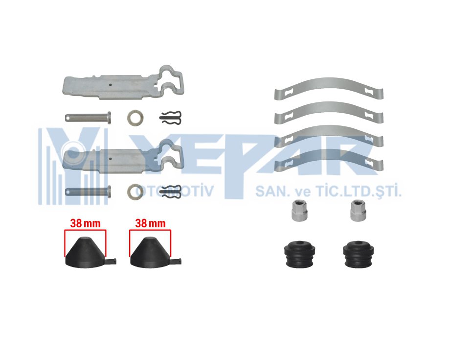 CALIPER PAD RETAINER REPAID KIT  - YPR-11051