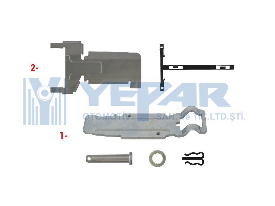 PAD RETAINER & CABLE PROTECTION KIT  - YPR-11151